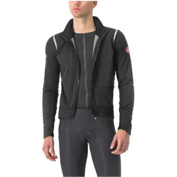 Chaqueta Castelli Alpha Doppio RoS GORE-TEX INFINIUM™ negro claro - S