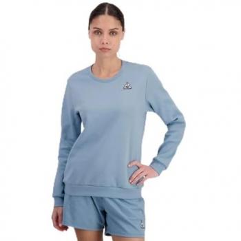 Sudadera Le Coq Sportif Essentiels Crew n1 azul mujer talla L