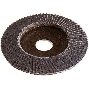 wolfcraft 2027099 2027099-1 Disco abrasivo de láminas, corindón de circonio Grano 80, Granel, Plata