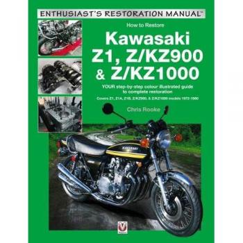 Kawasaki Z1, Z/KZ900 & Z/KZ1000: Covers Z1, Z1A, Z1B, Z/KZ900 & Z/KZ1000 models 1972-1980