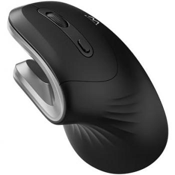 Ratón inalámbrico ergonómico vertical óptico 3200 DPI con 6 botones y receptor USB para PC, portátil, iPad, Windows, Android y Mac