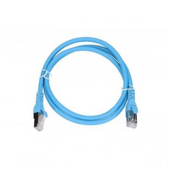 Extralink LAN Patchcord Cat.6A S/FTP 1m - Cable de Red Ethernet de Cobre Blindado para Transmisión de Datos a Alta Velocidad
