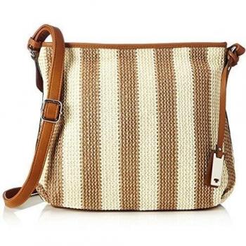 Tom Tailor AccSYDNEY - Bolsa de Hombro Mujer
, color Beige, talla 33x25x11 cm
