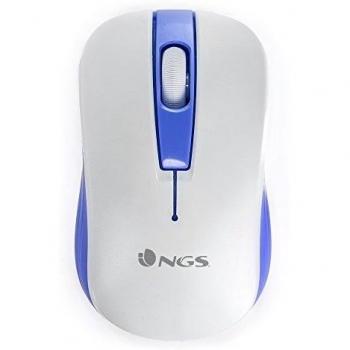 NGS EVO - Ratón portátil, Color Azul