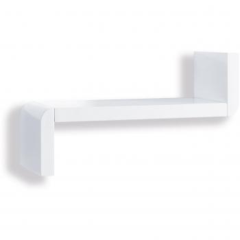 Alondra H560-G2300 - Balda-estante modular pequeña, color blanco brillo