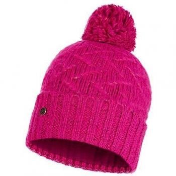 Buff Sombrero de Punto para Mujer, Mujer, Gorro de Punto, 117866.559.10.00, Rosa Brillante, Talla única