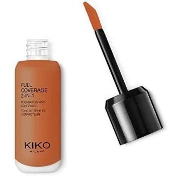 KIKO Milano Full Coverage 2-In-1 Foundation & Concealer 21 - Wr 150 | Base de maquillaje y corrector 2 en 1, alta cobertura