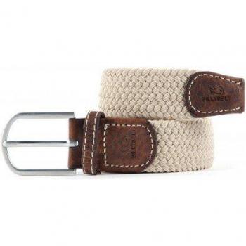 Elastic Braided Belt Billybelt Beige Sand