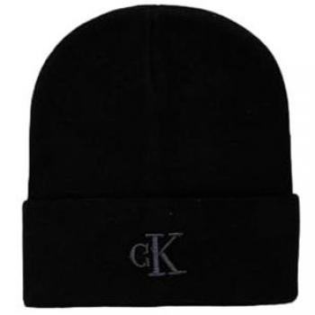 Calvin Klein Thick Black Beanie for Men K50K512461