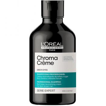 L'Oréal Professionnel Serie Expert Chroma Crème Champú Neutralizante con Pigmentos Verdes 300 ml