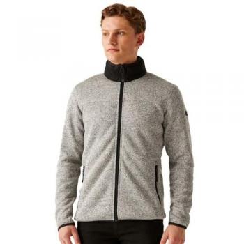 Regatta Men's Branleigh Full Zip Fleece Jacket - Moonstruck Marl, Size 3XL