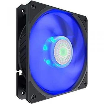 Ventilador para Ordenador Cooler Master SickleFlow 120, LED Azul, 12 cm, Negro