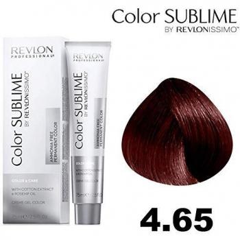 Revlonissimo Ammonia-Free Intense Medium Mahogany Red Brown Creme Gel Hair Color 75ml