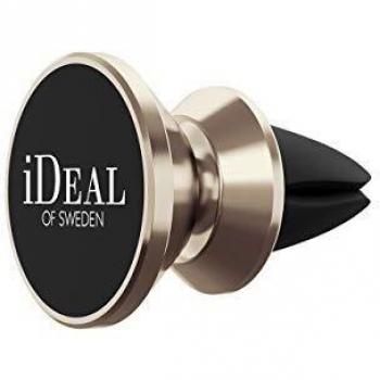 iDeal of Sweden IDCVM-33 - Soporte magnético para teléfono móvil, Color Negro y Dorado