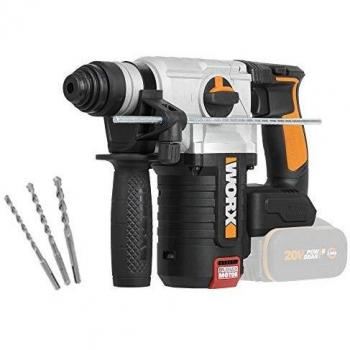 Martillo Worx WX380.9 Brushless 20V con Tecnología de Impacto de 2,2 Julios