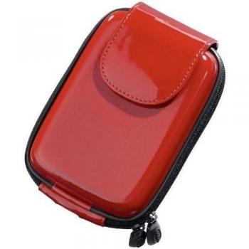 Digietui Panasonic TZ Serie - Funda para cámaras con Forro Acolchado Color Rojo
