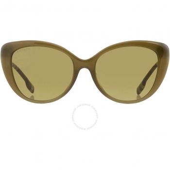 Burberry BE4407F Asian Fit Women's Sunglasses Green Size 54