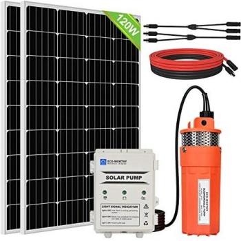 Sistema de bomba de agua de placa doble de 2 * 120W