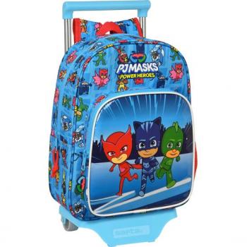 Mochila con carro PJMASKS - Sistema de sujeción SAFTA