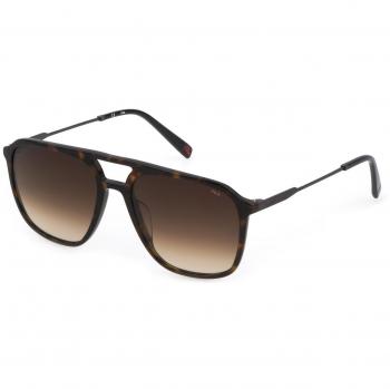 Gafas de Sol Fila SFI215 Shiny Dark Havana 56 para Hombre