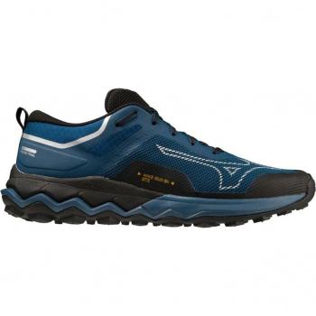 Mizuno Wave Ibuki 4 GTX Zapatilla Trail Hombres - Azul Oscuro, Negro