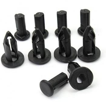 Generic - 30pc 8mm Plástico Negro ATV Fender Clips Para Suzuki Quad Rey Vinson Honda Acura , Honda Rancher , Foreman, Trx ; Kawasaki Brute Force y Más