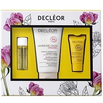 Decleor Certified Organic Soothing Box: Comfort 2 In 1 Cream & Mask 50ml+Comfort Oil-Serum 5ml+Comfort Night Balm 2.5ml