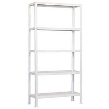 Estantería Simonhome Click Mini 5/300 Blanco - 222100205188035 - Simon Rack, Estantería sin tornillos para casa Homeclick 5 estantes Blanco 1800x800x300 mm, Estantería
