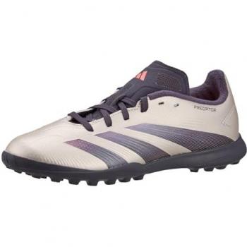 Adidas Botas de Fútbol Predator League TF Infantil Platino Metálico Gris