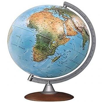Nova Rico 30cm Relieve Táctil Globo Iluminado