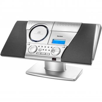 Kärcher MC 6550N Sistema de Audio Compacto con CD, Cassette, Radio FM y Reloj Despertador