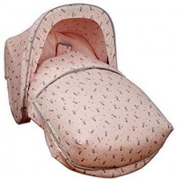 Babyline Bunny - Saco grupo 0, unisex, color rosa