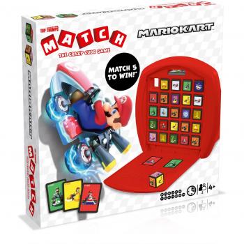 Super Mario Top Trumps Match - Juego de Mesa con 5 personajes de Mario en línea