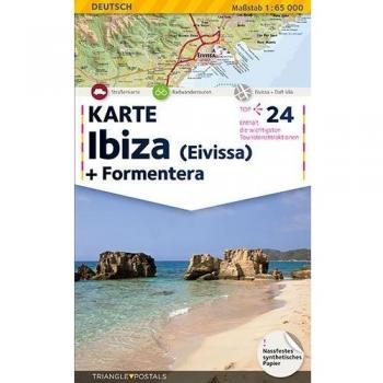 Mapa Ibiza + Formentera: Karte