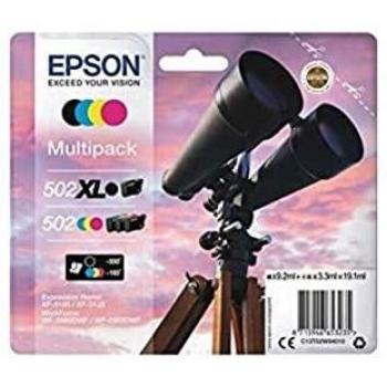 Epson Multipack 4-Colours 502 XL BK Sec C13T02W94020