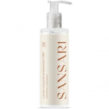SANSARI loción corporal antiestrías de CBD 250 ml