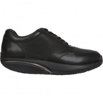 Zapato MBT Nafasi 5 703154 W para Mujer - Negro - Cuero Napa Suave - Tecnología Avanzada