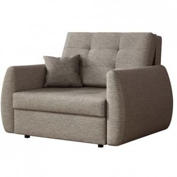 Sillón Columbus 213 Tapiz Aragon 20 con Patas de Metal y Función de Sofá Cama 85x110x98cm