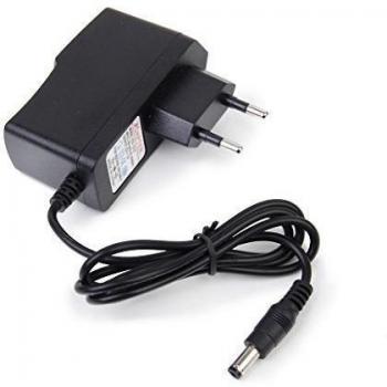 CABLEPELADO Fuente de alimentación para cámara DC 12 V 1 A Seguridad CCTV Negro