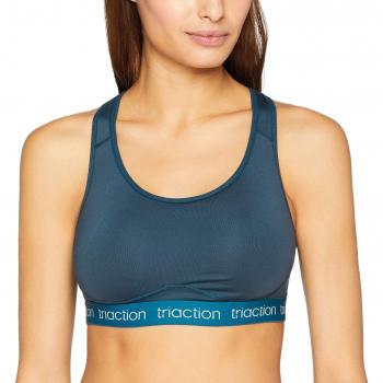 Triumph Triaction Sports Top N, Sujetador Deportivo para Mujer, Azul
