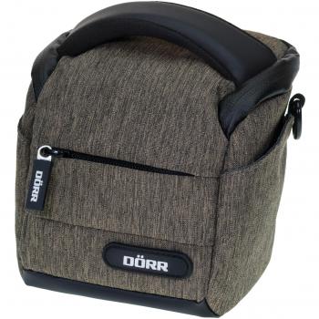 Dorr 456503 bolsa de la cámara cabestro Propuesta de sistema de cámara pequeña con 1x / accesorios pequeños de color marrón lente