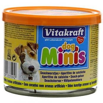 Vitakraft, Perro Minis Salchicha, 12 x 120 ml