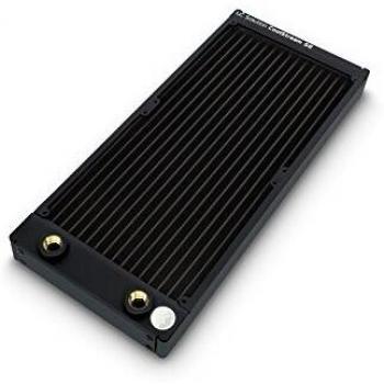 EK Water Blocks EK CoolStream SE 280 Slim Series Dual 120mm Fan Water Cooling Radiator