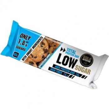 Barrita de proteínas Gold Nutrition Total Protein Bajo en Azúcar Sabor Choco-Cookie 10 unidades