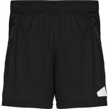 Shorts de Entrenamiento Essentials Logo Adidas para Hombre en Color Negro