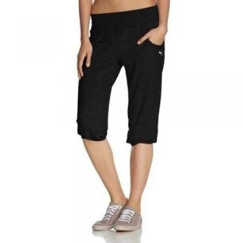 PUMA Trainingshose Studio Yogini Trend Pants - Pantalones de fitness para mujer, color negro, talla M