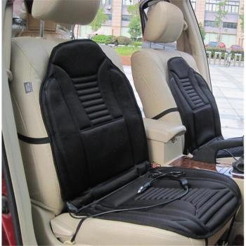 KRISMILEN Cómodo coche calienta asiento cojín multifunción masajes calefacción cojines 12V negro regalo de Navidad