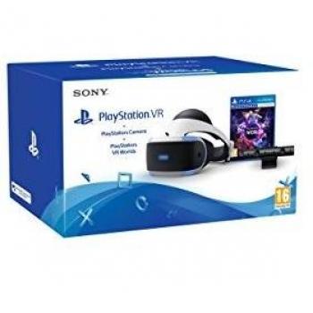 Sony - PlayStation VR Casco De Realidad Virtual Mk4/SPA + VR Worlds + Cámara