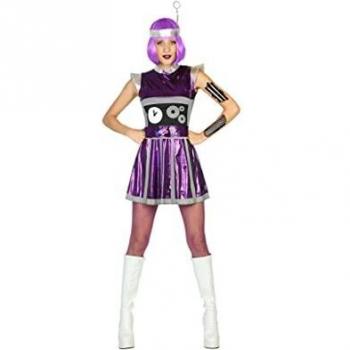 Atosa disfraz robot mujer adulto XS