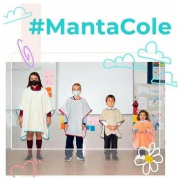 MANTA ESCOLAR - TALLA - 7-11 AÑOS (80X140CM)